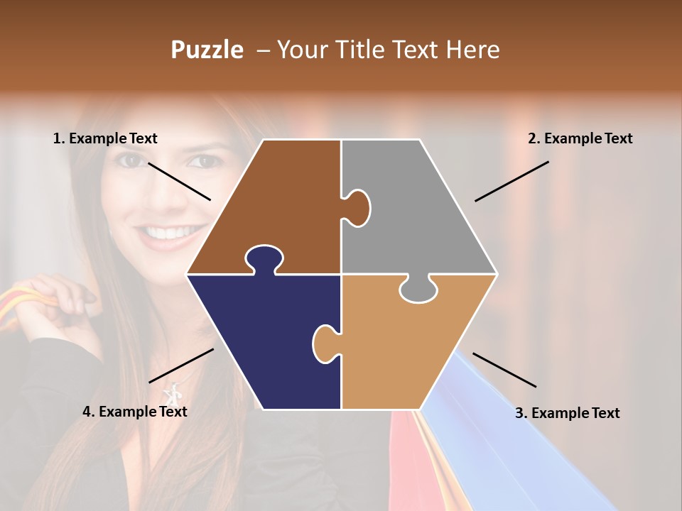 Mall Retail Happy PowerPoint Template