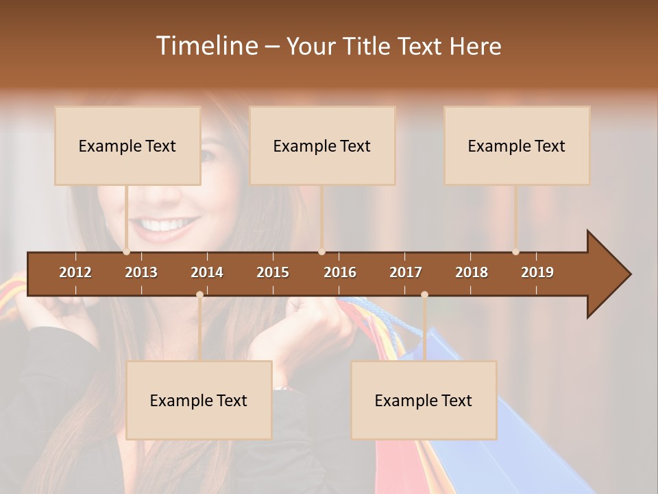 Mall Retail Happy PowerPoint Template