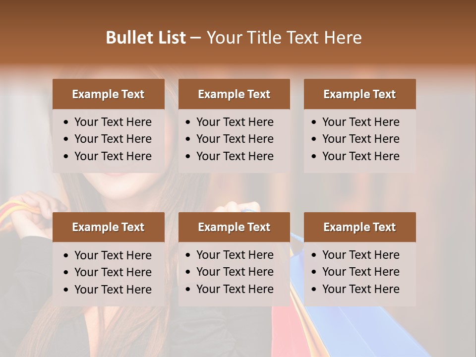 Mall Retail Happy PowerPoint Template
