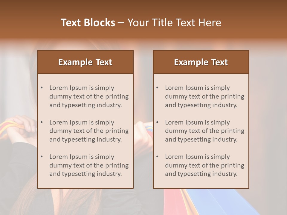 Mall Retail Happy PowerPoint Template