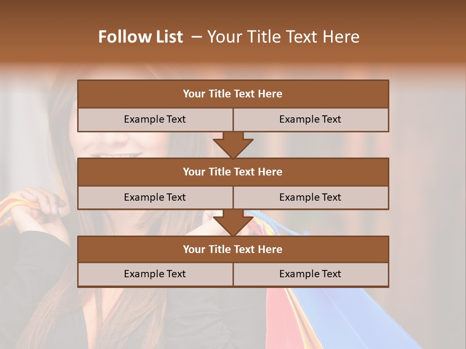 Mall Retail Happy PowerPoint Template
