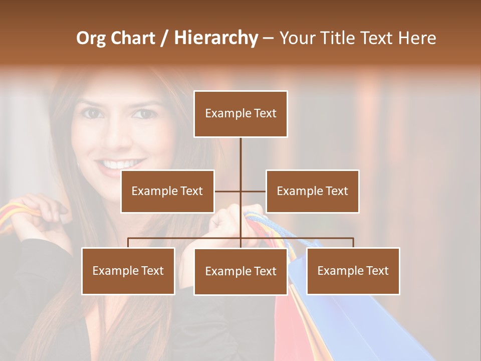 Mall Retail Happy PowerPoint Template