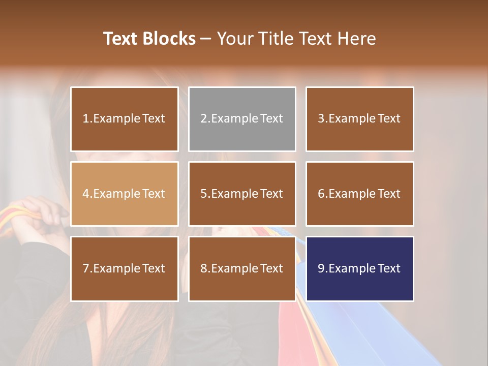 Mall Retail Happy PowerPoint Template