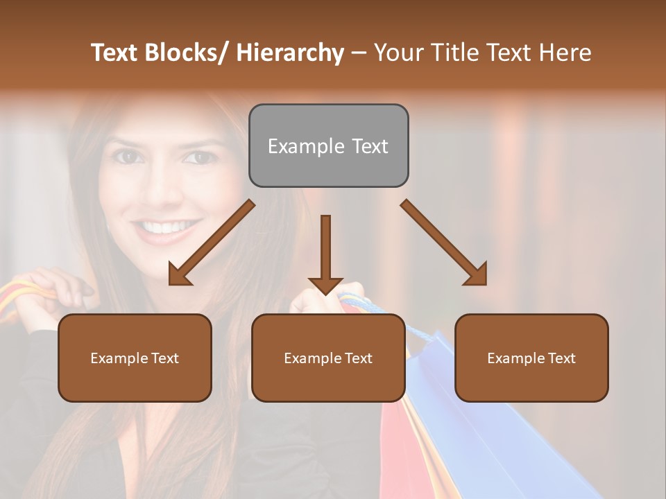 Mall Retail Happy PowerPoint Template