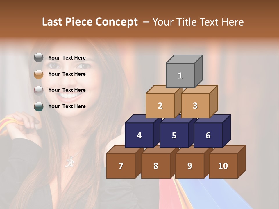 Mall Retail Happy PowerPoint Template