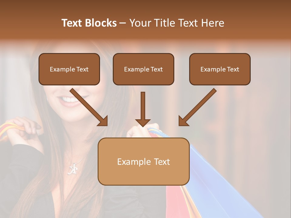 Mall Retail Happy PowerPoint Template