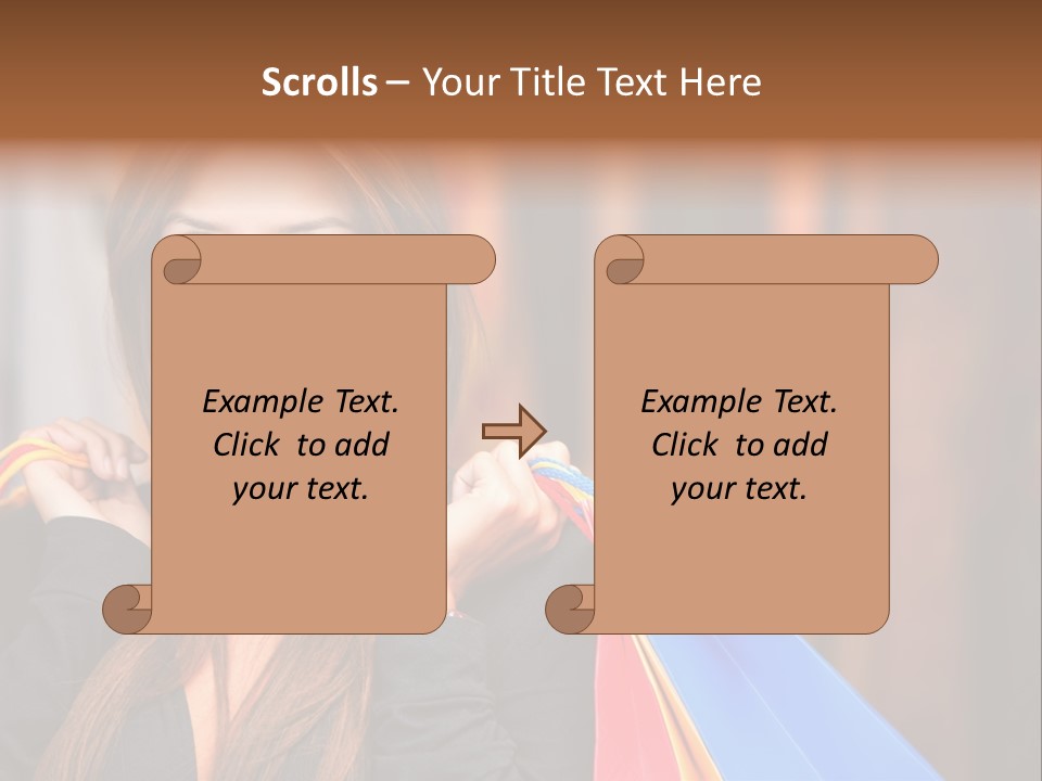 Mall Retail Happy PowerPoint Template