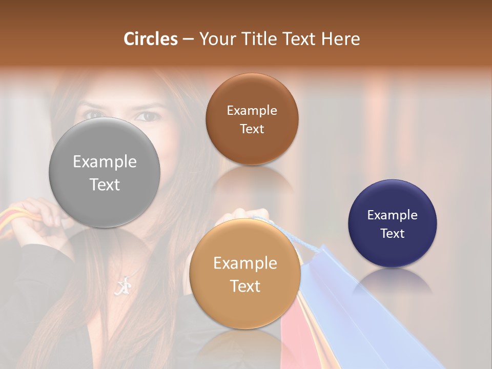 Mall Retail Happy PowerPoint Template
