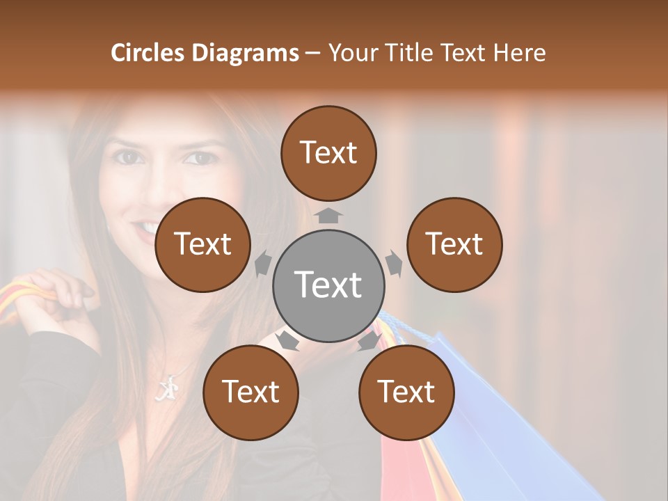 Mall Retail Happy PowerPoint Template