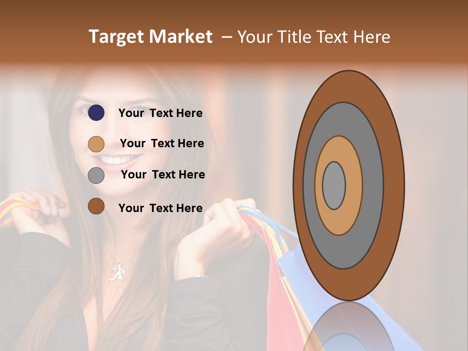 Mall Retail Happy PowerPoint Template