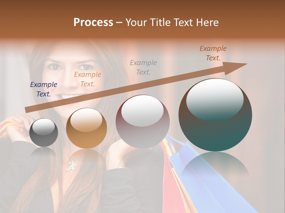 Mall Retail Happy PowerPoint Template