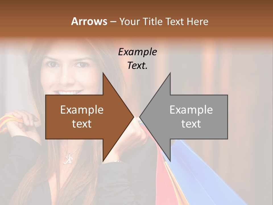Mall Retail Happy PowerPoint Template