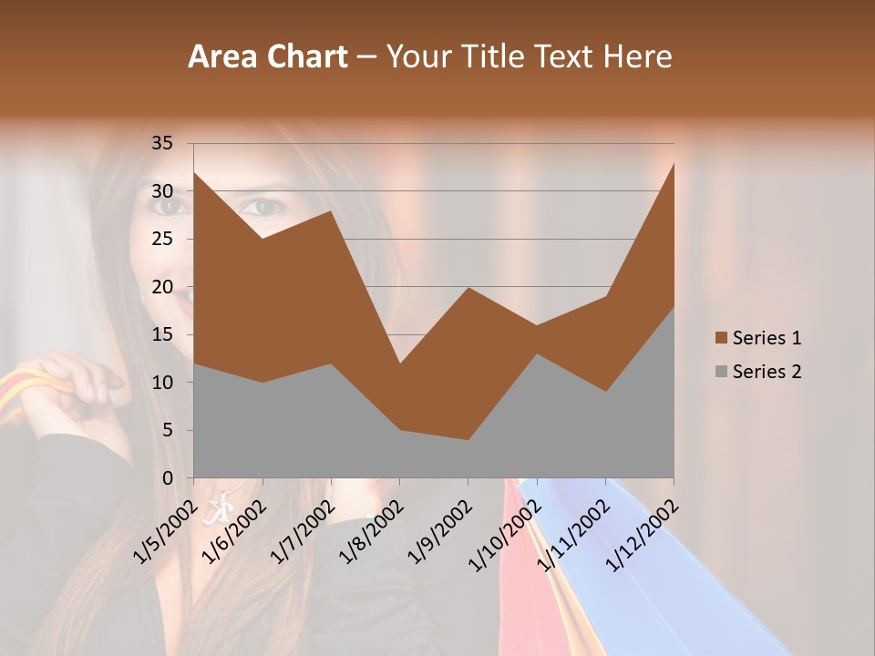 Mall Retail Happy PowerPoint Template