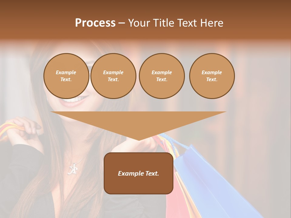 Mall Retail Happy PowerPoint Template