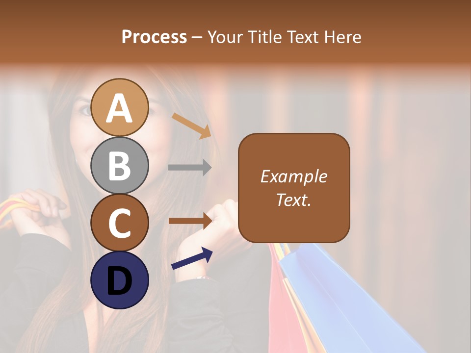 Mall Retail Happy PowerPoint Template
