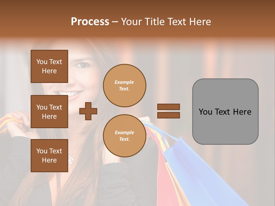 Mall Retail Happy PowerPoint Template