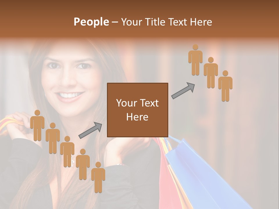 Mall Retail Happy PowerPoint Template