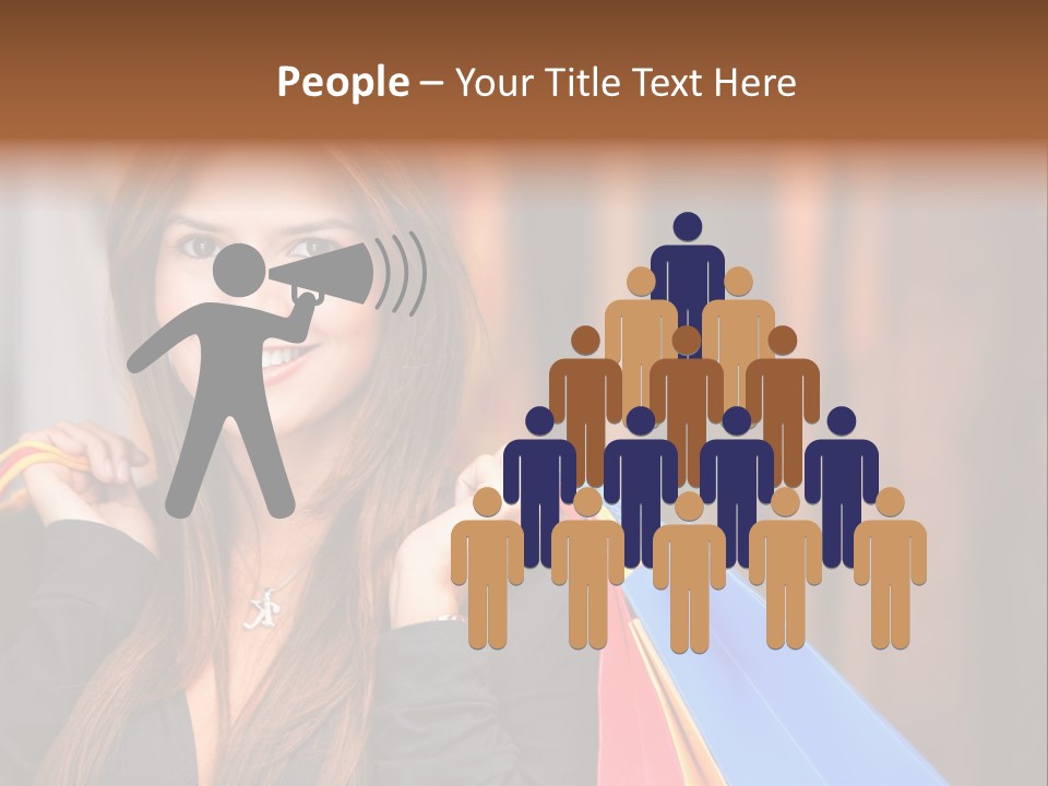 Mall Retail Happy PowerPoint Template