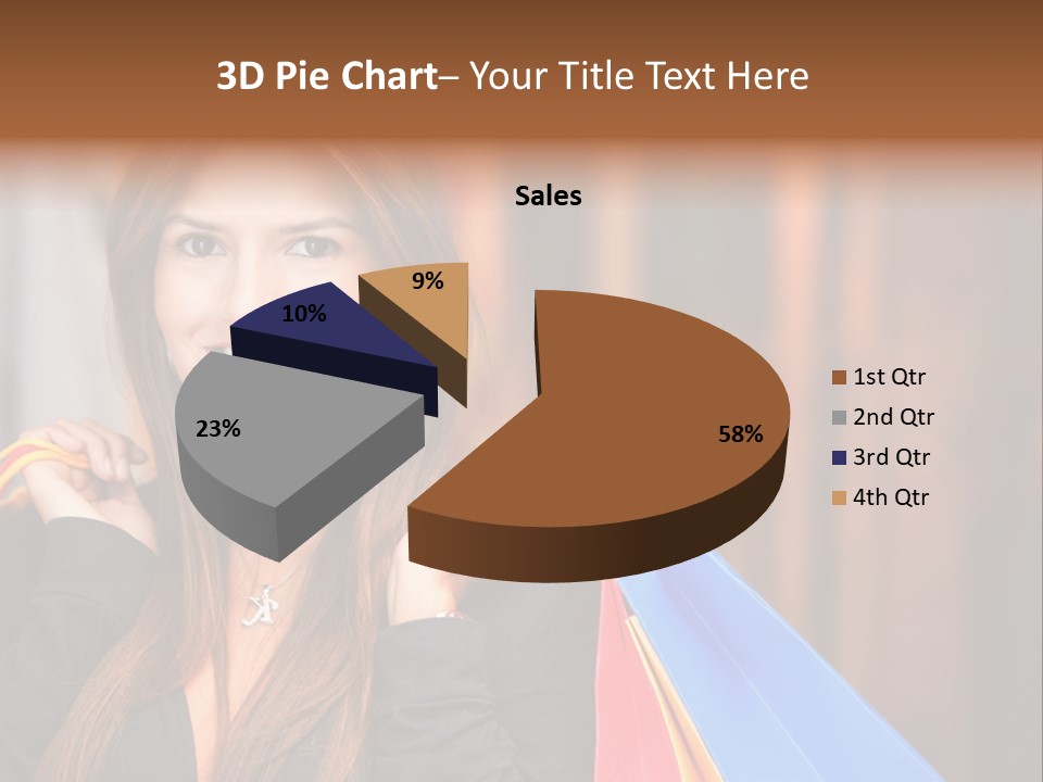Mall Retail Happy PowerPoint Template