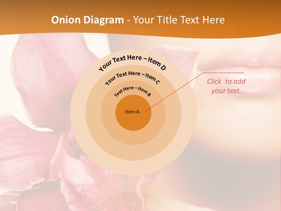 Aroma Pink Model PowerPoint Template