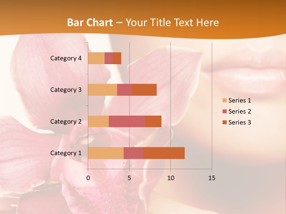 Aroma Pink Model PowerPoint Template