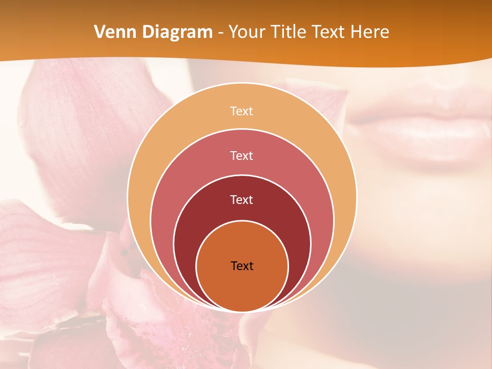 Aroma Pink Model PowerPoint Template