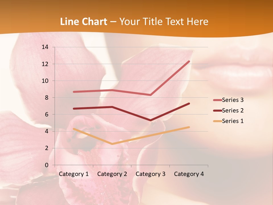 Aroma Pink Model PowerPoint Template