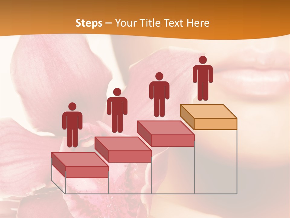 Aroma Pink Model PowerPoint Template