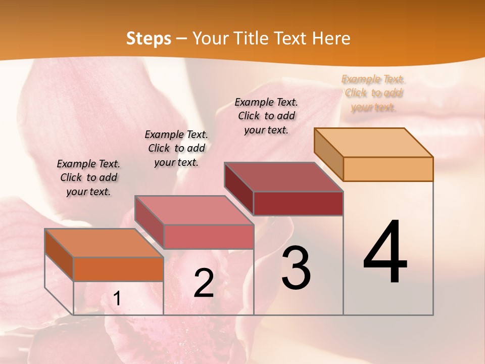 Aroma Pink Model PowerPoint Template