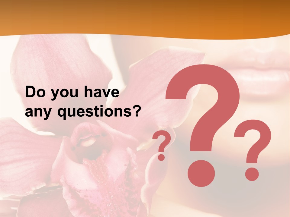 Aroma Pink Model PowerPoint Template