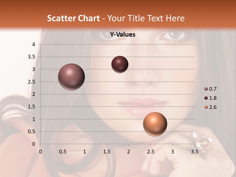 Portrait Hair Female PowerPoint Template