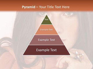 Portrait Hair Female PowerPoint Template