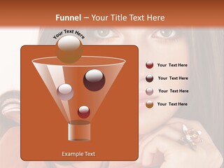 Portrait Hair Female PowerPoint Template
