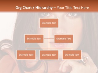 Portrait Hair Female PowerPoint Template