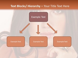 Portrait Hair Female PowerPoint Template