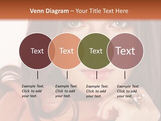 Portrait Hair Female PowerPoint Template