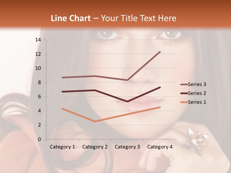 Portrait Hair Female PowerPoint Template