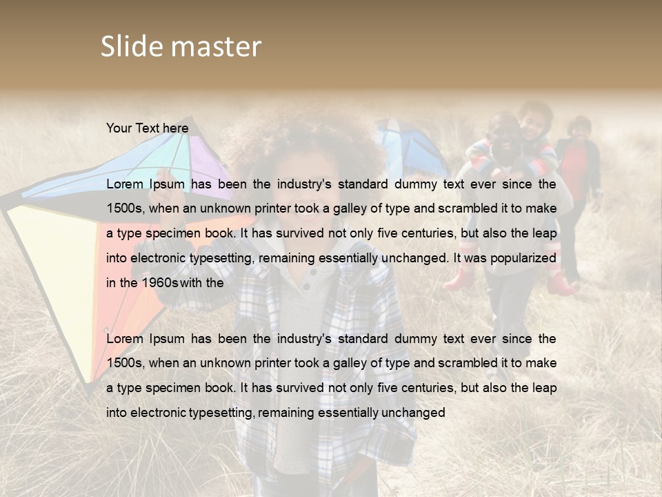 Happy Fall Vacation PowerPoint Template