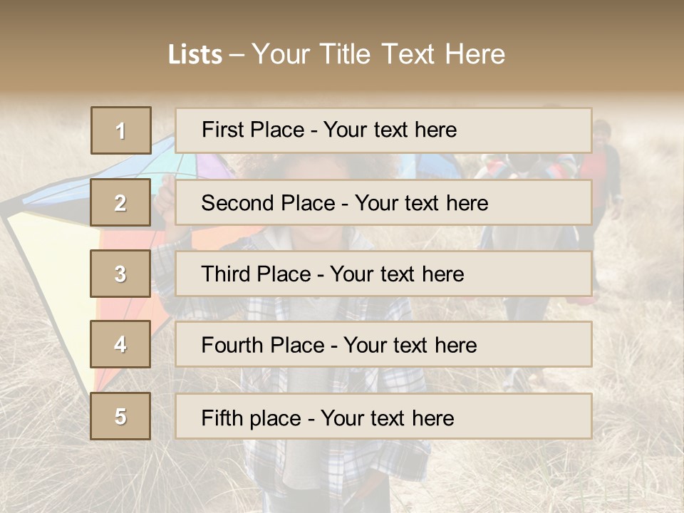 Happy Fall Vacation PowerPoint Template