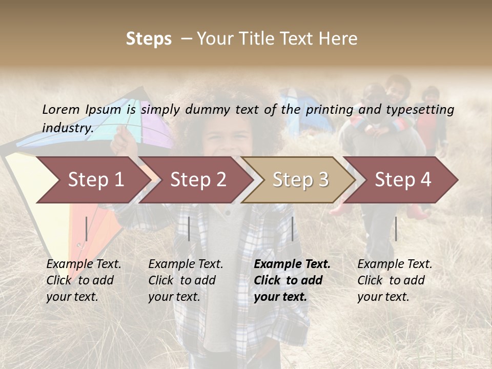 Happy Fall Vacation PowerPoint Template