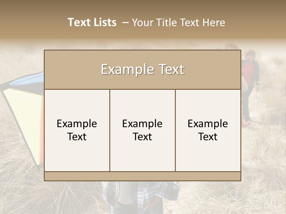 Happy Fall Vacation PowerPoint Template