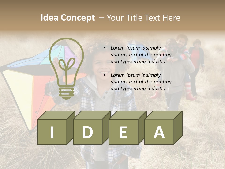 Happy Fall Vacation PowerPoint Template