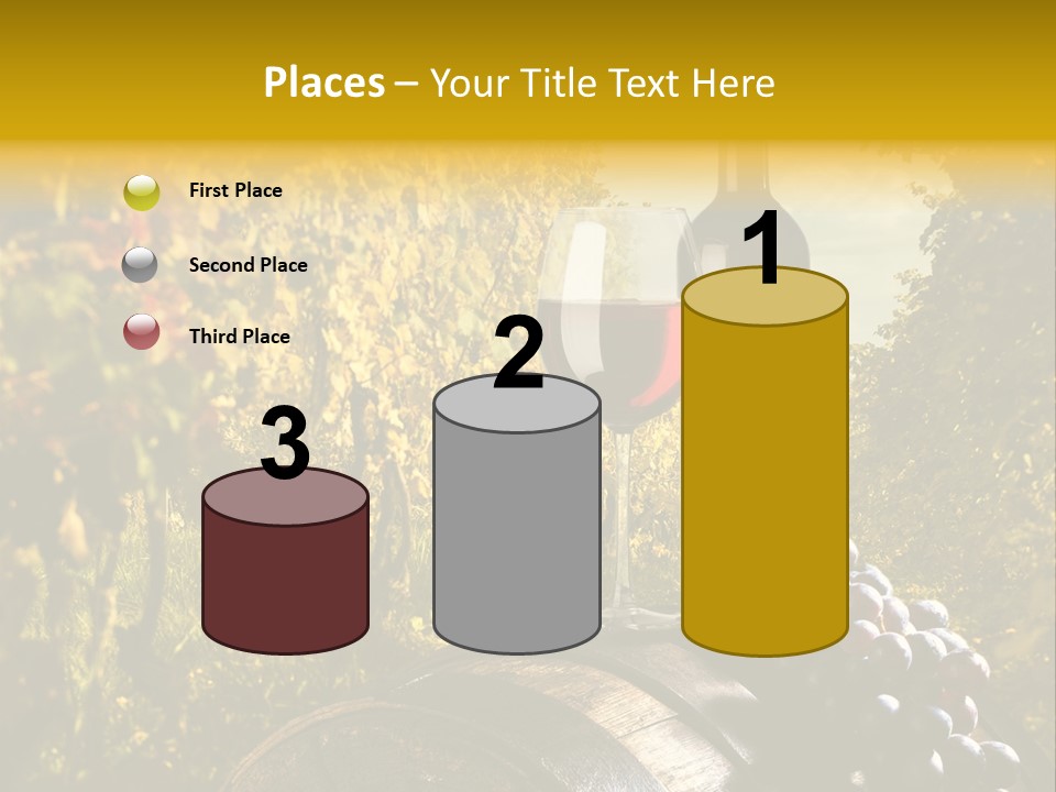 Leaf Cask Yard PowerPoint Template