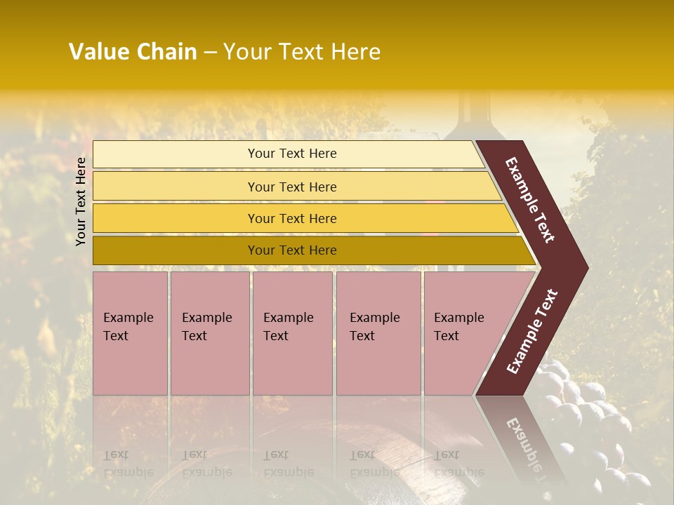Leaf Cask Yard PowerPoint Template