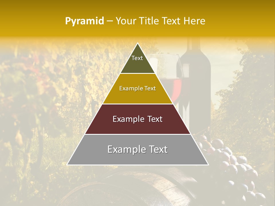 Leaf Cask Yard PowerPoint Template