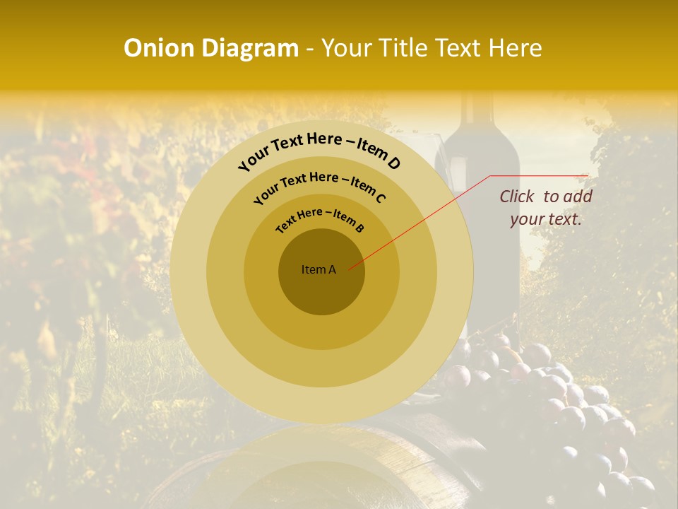 Leaf Cask Yard PowerPoint Template