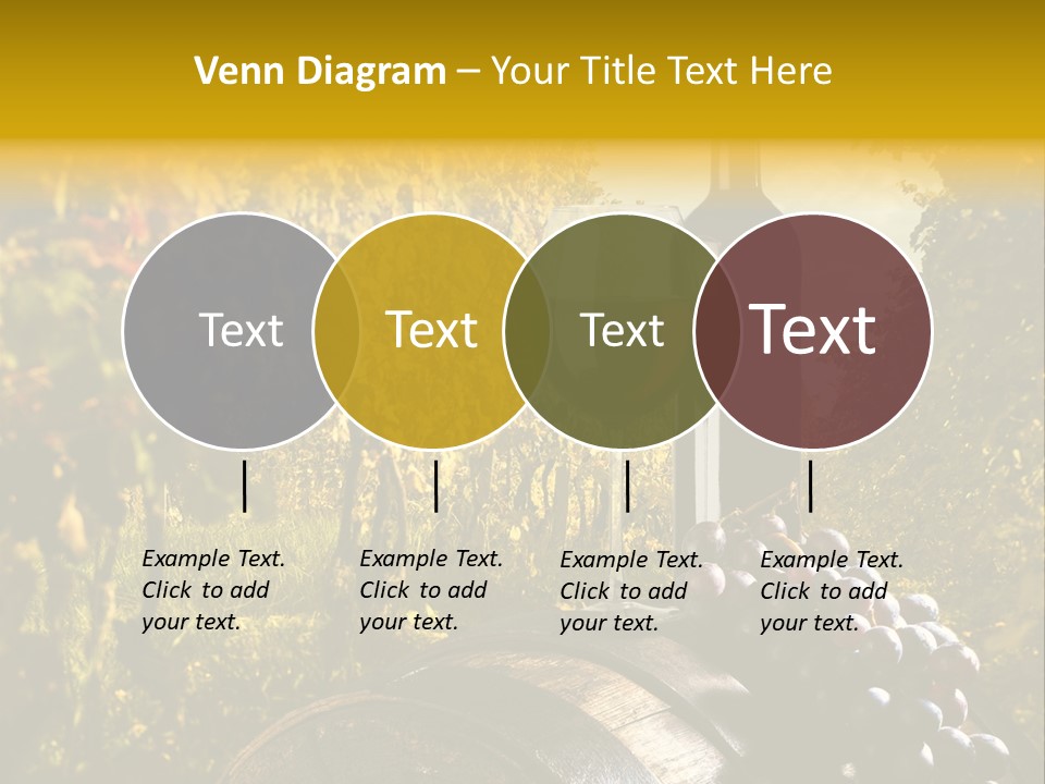 Leaf Cask Yard PowerPoint Template