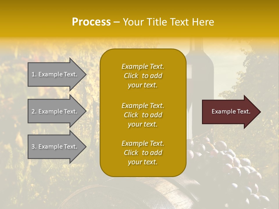 Leaf Cask Yard PowerPoint Template