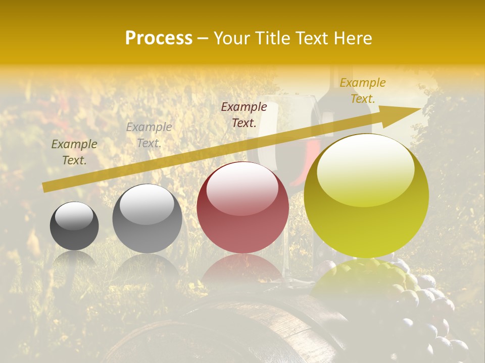 Leaf Cask Yard PowerPoint Template