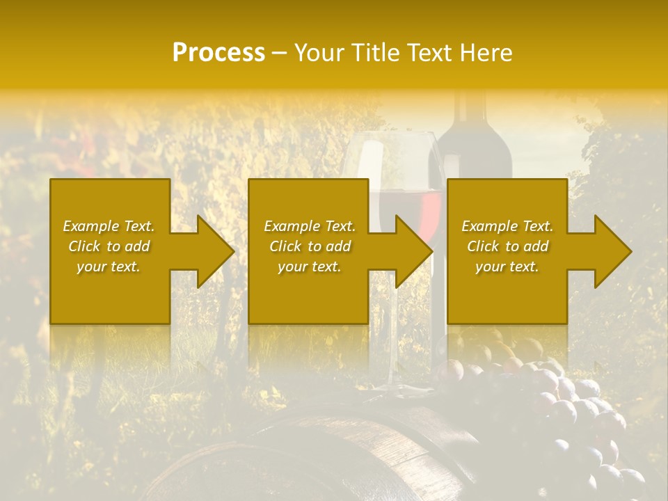 Leaf Cask Yard PowerPoint Template